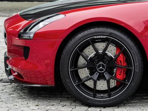 安卓汽车 跑车 酷车 梅赛德斯奔驰 SLS 超跑手机壁纸