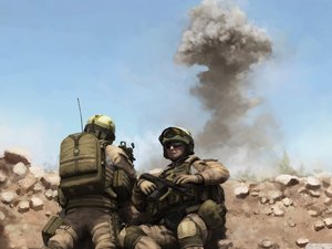 安卓军事 士兵手机壁纸