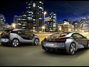 安卓汽车 概念车 跑车 宝马 i3手机壁纸