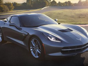 汽车 超跑 克尔维特 灰色 corvette