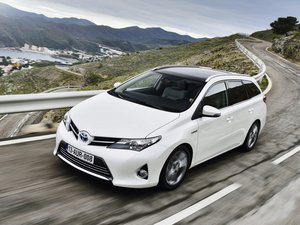 安卓汽车 轿车 白色 丰田 auris手机壁纸