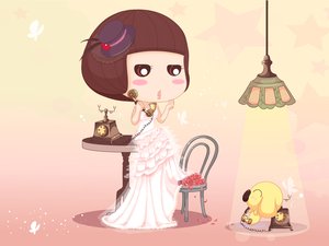 安卓动漫 麦拉风 我的婚纱系列手机壁纸