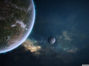安卓设计 创意 宇宙 星球手机壁纸