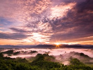 风景 云海