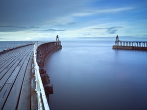 风景 海岸 栈桥