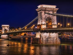 安卓风景 城市 匈牙利 布达佩斯 夜景手机壁纸