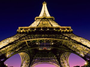 安卓风景 旅游 法国 巴黎 埃菲尔铁塔手机壁纸