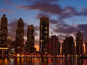 迪拜 风景 风光 美景 旅游 城市 高楼