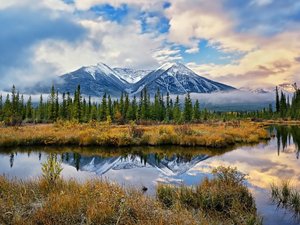 加拿大 风景 风光 美景 旅游 自然 加拿大 班夫 国家公园