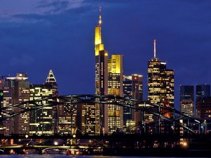 安卓风景 旅游 城市 德国 法来克福手机壁纸