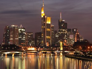 安卓风景 旅游 城市 德国 法来克福手机壁纸