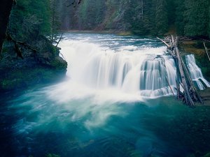 风景 自然风光 瀑布