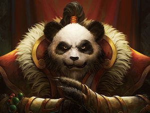 安卓游戏 暴雪 熊猫人之谜 熊猫人 360壁纸 魔兽世界 最后的咆哮手机壁纸