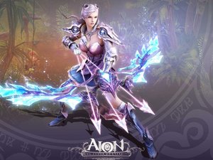 游戏 aion 手绘