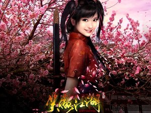 安卓游戏 游戏美女 插画 笑傲江湖手机壁纸