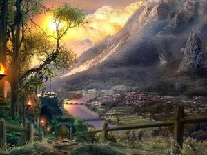 安卓设计 创意 风景 手机壁纸