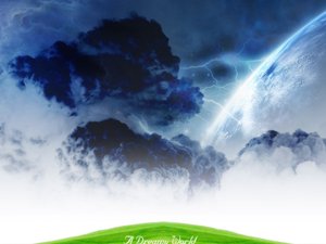 安卓经典 A Dreamy World 梦幻 世界 艺术 设计手机壁纸