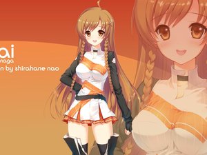 安卓动漫 CG mirai 漫画 美女 可爱 清纯 性感 草泥马手机壁纸