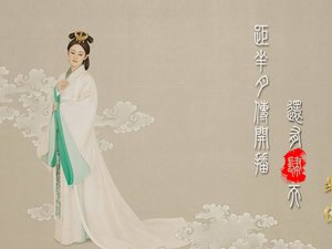 安卓孙俪 芈月传 唯美 中国风 手绘 宽屏手机壁纸