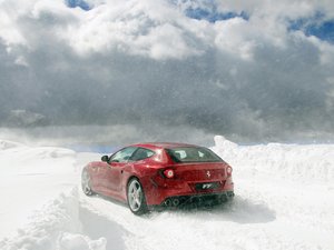 安卓Ferrari 法拉利 汽车 跑车 宽屏手机壁纸