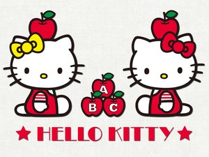 Hello Kitty 可爱 卡通 宽屏