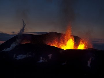 风景 自然 火山