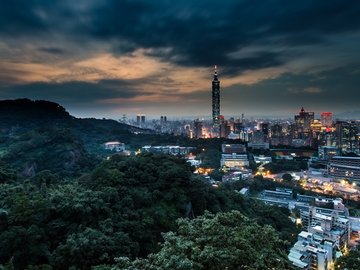 风景 城市 中国 台湾