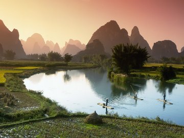 风景 河流