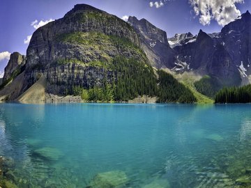 风景 自然 湖泊 山脉