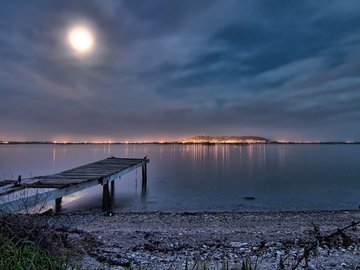 风景 海岸 栈道