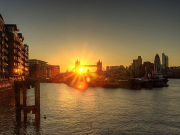 风景 旅游 英国 伦敦 塔桥