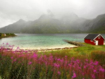 小屋 小房子 野外 风景 风光 美景 旅游 自然