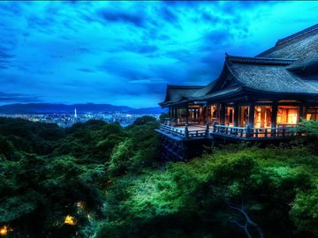 风景 旅游 日本 清水寺