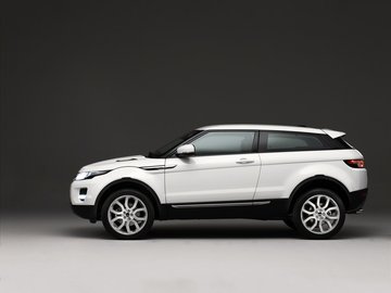 汽车 SUV 白色 路虎 Evoque