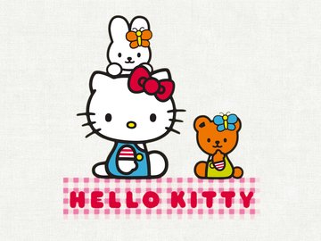 Hello Kitty 可爱 卡通 宽屏