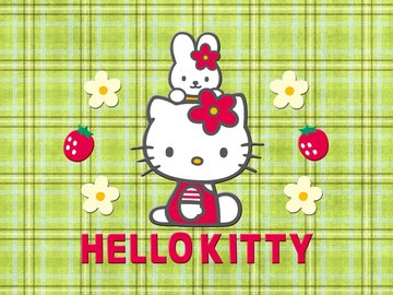 Hello Kitty 可爱 卡通 宽屏