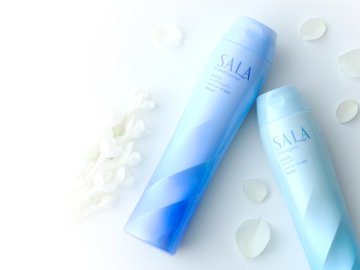 日本 SALA 护发 产品 广告 创意 设计