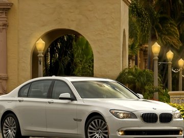 BMW 750Li 宝马 汽车 宽屏