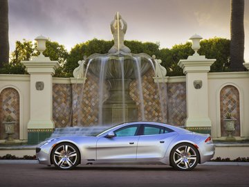 Fisker Karma Hybrid 混合动力 跑车 汽车 宽屏