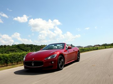 Maserati GranCabrio Sport 玛莎拉蒂 跑车 汽车 宽屏