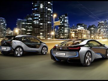 BMW I3 宝马 概念车 汽车 宽屏