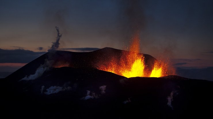 风景 自然 火山