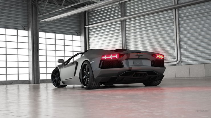 汽车 超跑 兰博基尼 Aventador
