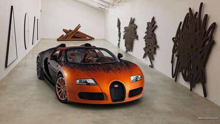 汽车 超跑 布加迪 威航 2013款 Bugatti Veyron Grand Sport Bernar Venet