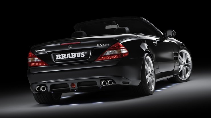 汽车 跑车 超跑 敞篷车 奔驰改装 brabus