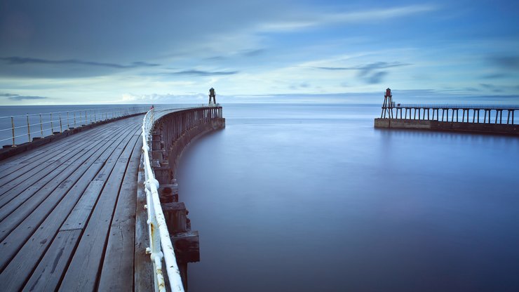 风景 海岸 栈桥