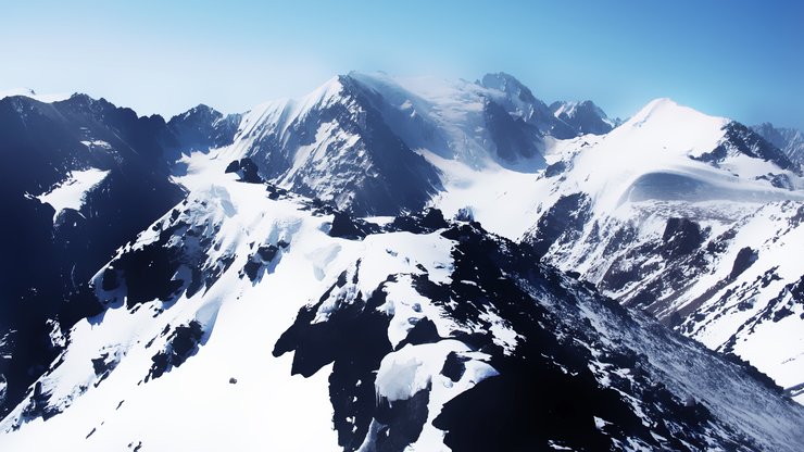 风景 雪山