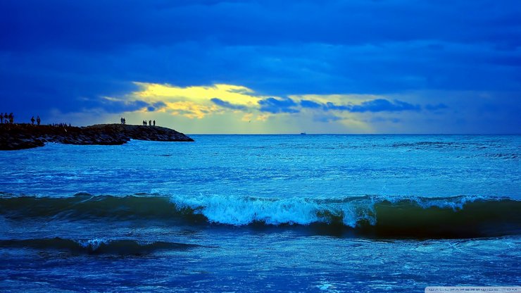 风景 大海 浪花