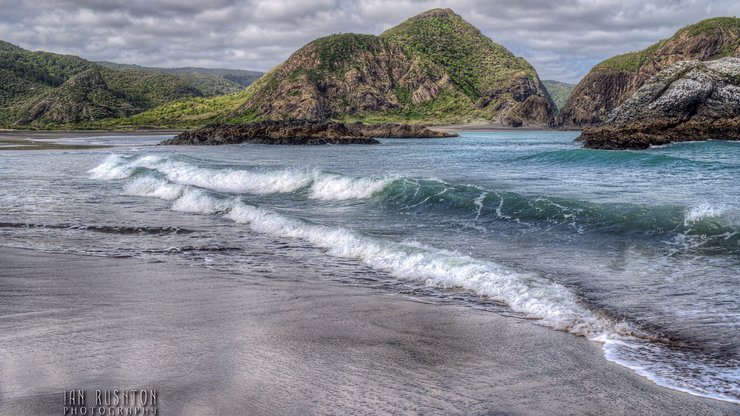 风景 海岸 沙滩 浪花