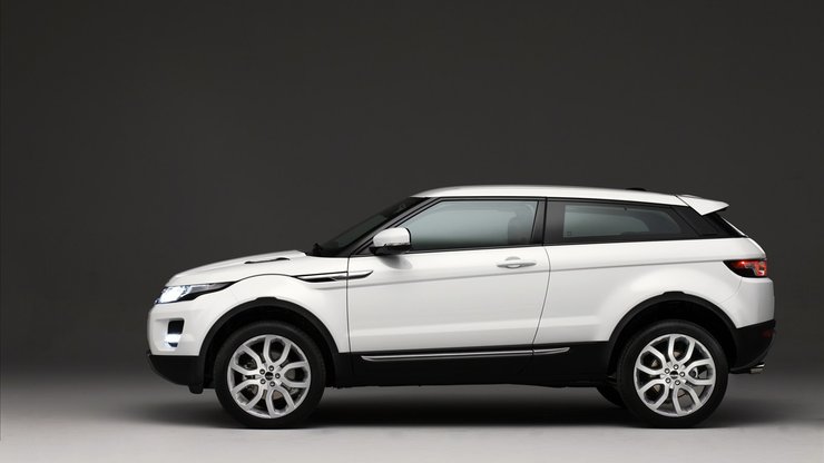 汽车 SUV 白色 路虎 Evoque